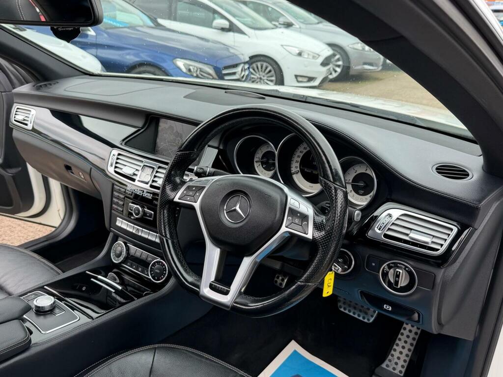 Mercedes-Benz CLS 2.1 Cls250 Cdi Blueefficiency Sport Coupe G-tronic White #3