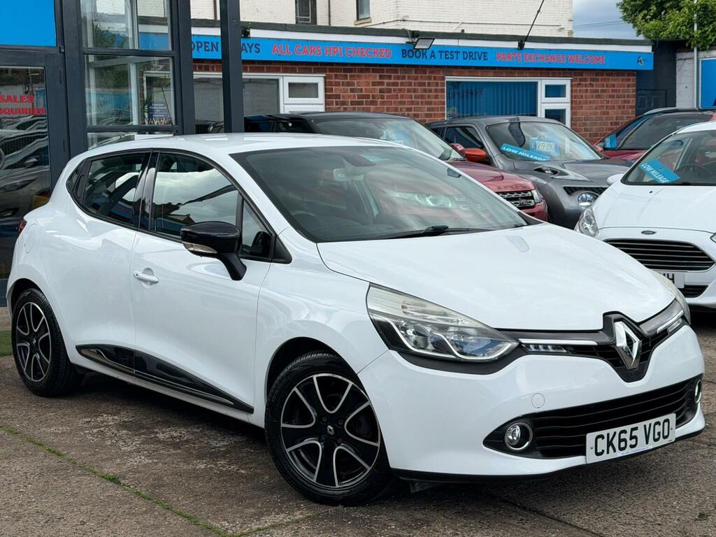 Renault Clio 1.2 16V Dynamique Nav Euro 6 White