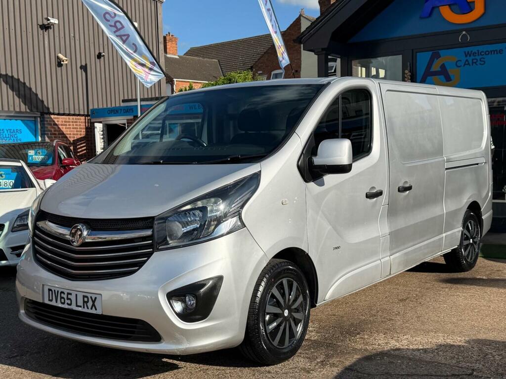Vauxhall Vivaro Panel Van 1.6 Cdti 2900 Sportive L2 H1 Euro 5 Silver #3