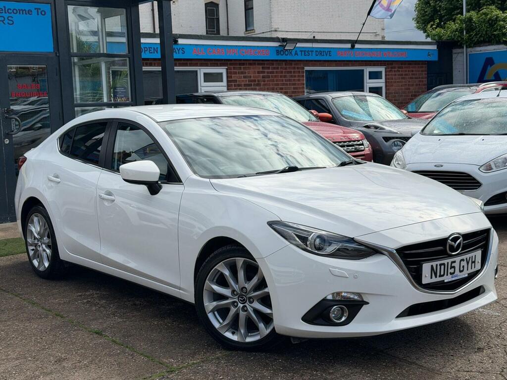 Mazda 3 2.0 Skyactiv-g Sport Nav Fastback Euro 6 Ss White