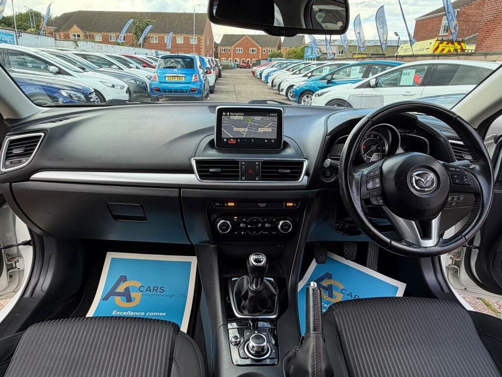 Mazda 3 2.0 Skyactiv-g Sport Nav Fastback Euro 6 Ss White #2