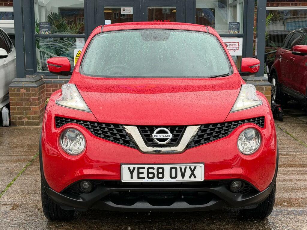 Nissan Juke Suv 1.6 Acenta Euro 6 201868 YE68OVX Red #6