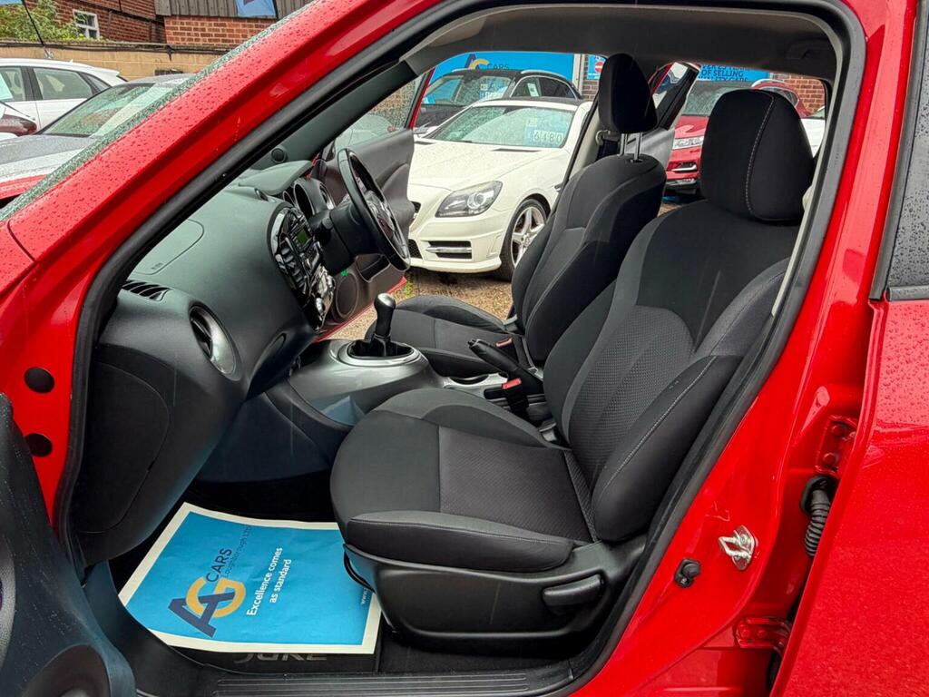 Nissan Juke Suv 1.6 Acenta Euro 6 201868 YE68OVX Red #4