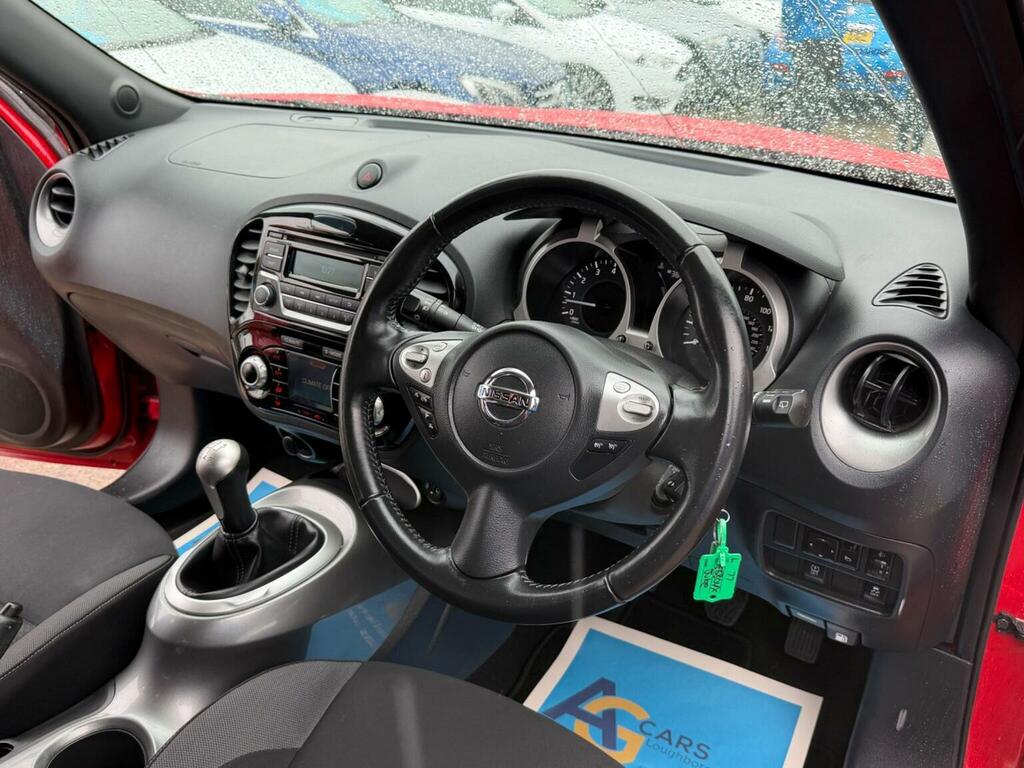 Nissan Juke Suv 1.6 Acenta Euro 6 201868 YE68OVX Red #3