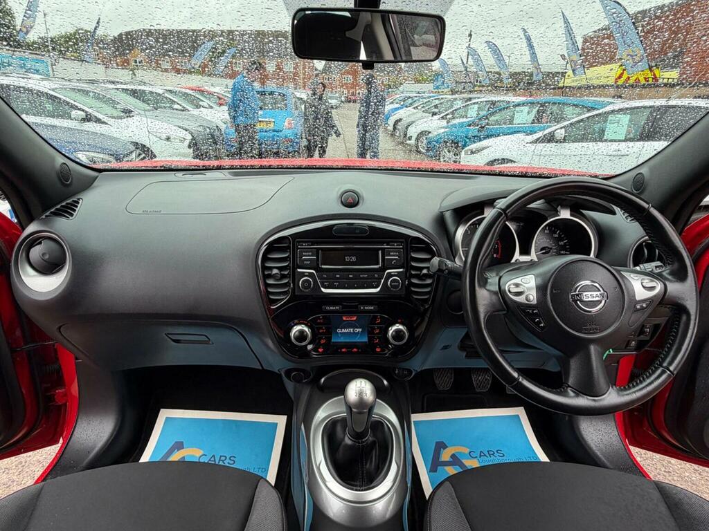 Nissan Juke Suv 1.6 Acenta Euro 6 201868 YE68OVX Red #2