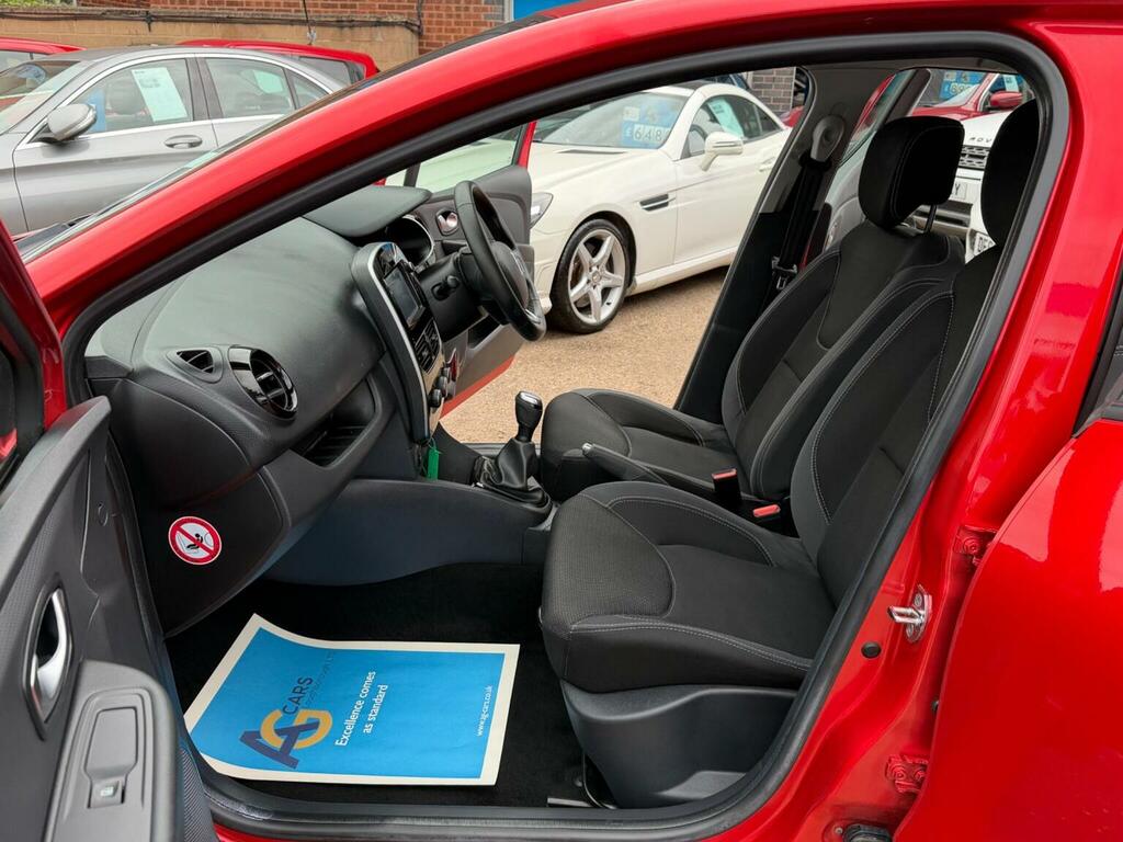 Renault Clio Hatchback 1.2 16V Dynamique Nav Euro 6 20181 HK18XDZ Red #4