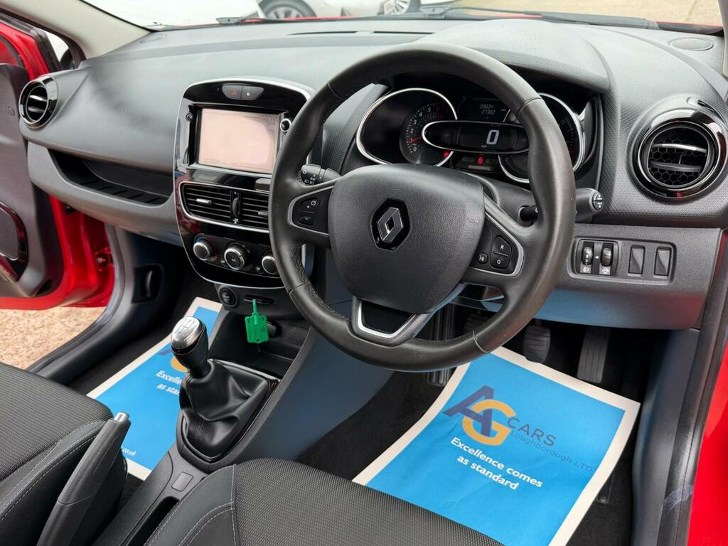 Renault Clio Hatchback 1.2 16V Dynamique Nav Euro 6 20181 HK18XDZ Red #3