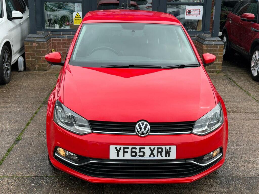 Volkswagen Polo Hatchback 1.2 Tsi Bluemotion Tech Se Euro 6 Ss YF65XRW Red #6