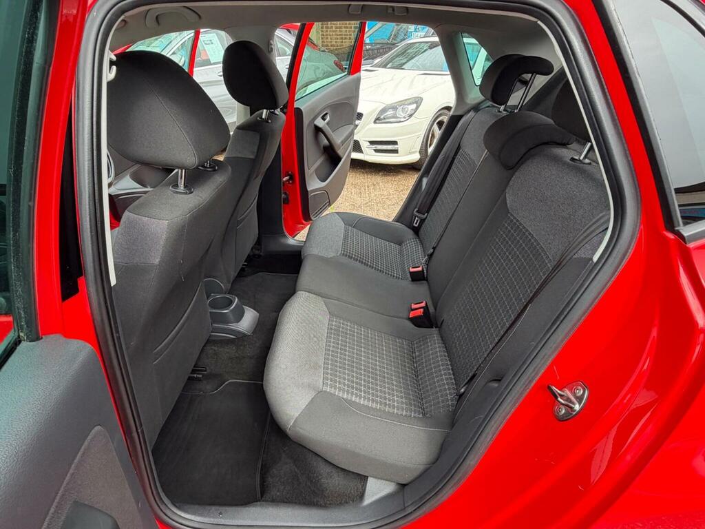Volkswagen Polo Hatchback 1.2 Tsi Bluemotion Tech Se Euro 6 Ss YF65XRW Red #5