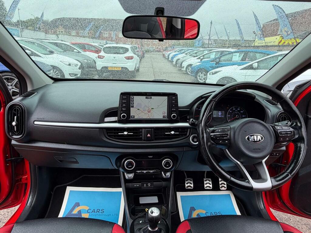 Kia Picanto Hatchback 1.25 Gt-line S Euro 6 201717 DU17JXC Red #2