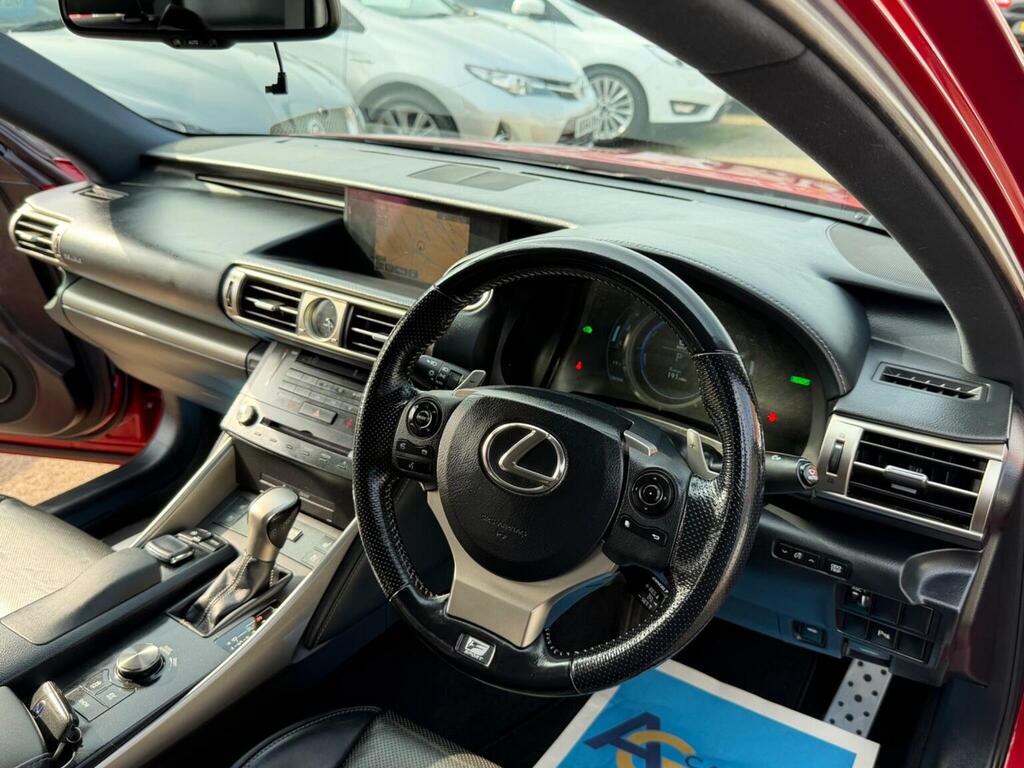 Lexus IS 2.5 300H F Sport E-cvt Euro 6 Ss Red #3