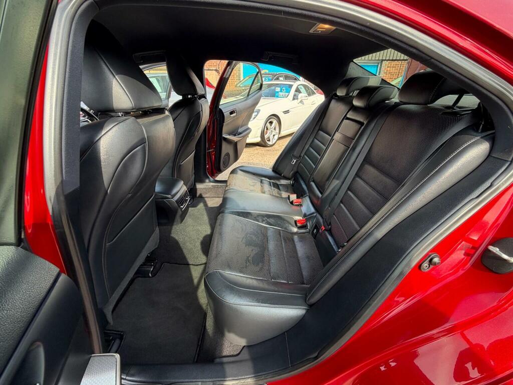 Lexus IS 2.5 300H F Sport E-cvt Euro 6 Ss Red #5