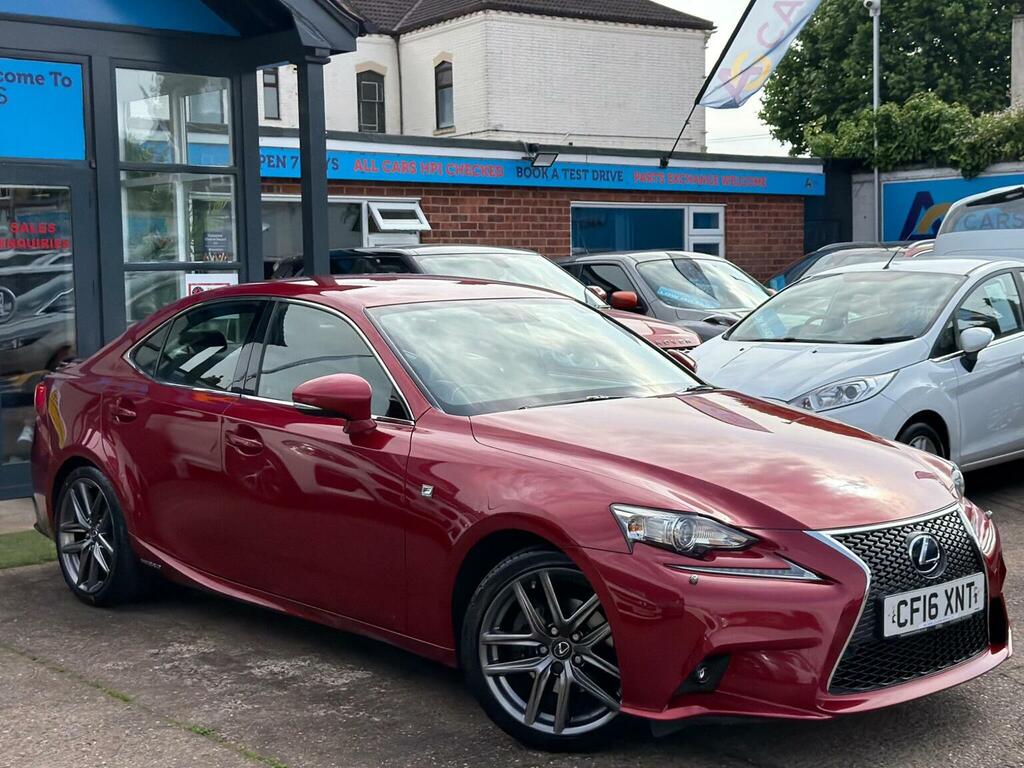 Lexus IS 2.5 300H F Sport E-cvt Euro 6 Ss Red #3