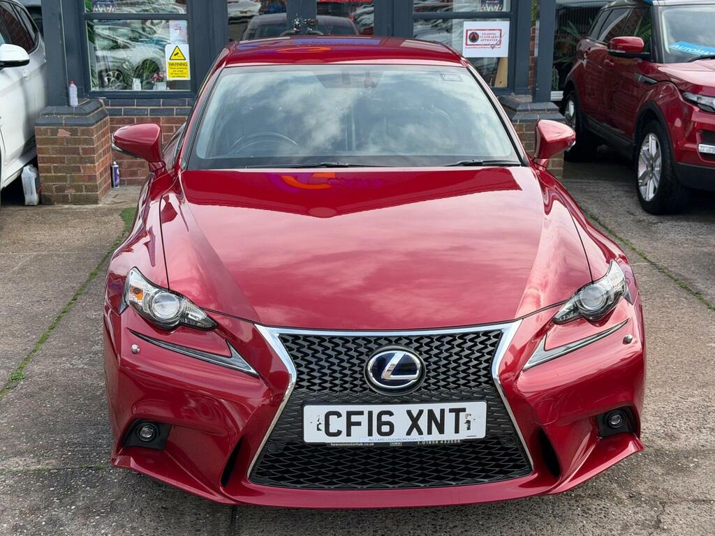 Lexus IS 2.5 300H F Sport E-cvt Euro 6 Ss Red #6