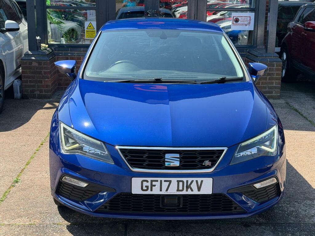 Seat Leon Hatchback 1.4 Ecotsi Fr Technology Sport Coupe Eur GF17DKV Blue #6