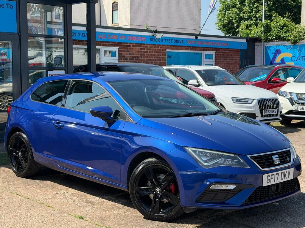 Seat Leon Hatchback 1.4 Ecotsi Fr Technology Sport Coupe Eur Blue