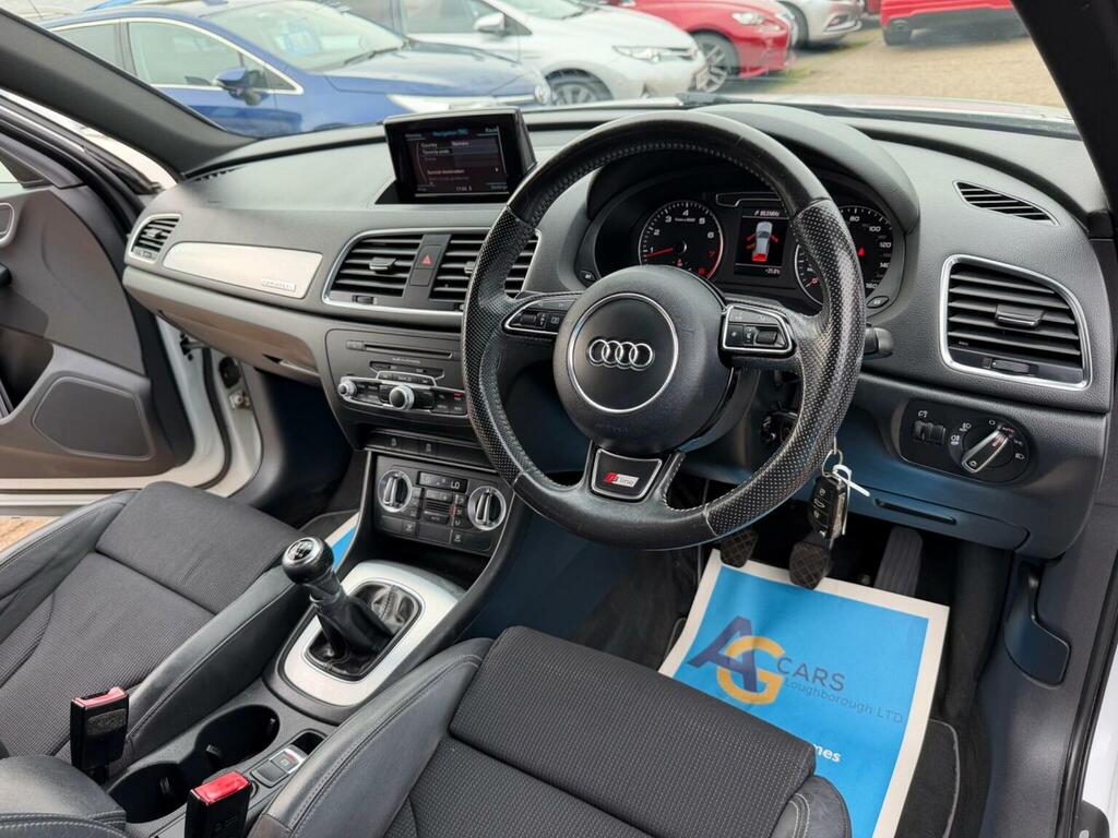 Audi Q3 Suv 2.0 Tfsi S Line Quattro Euro 5 Ss 2013 White #3