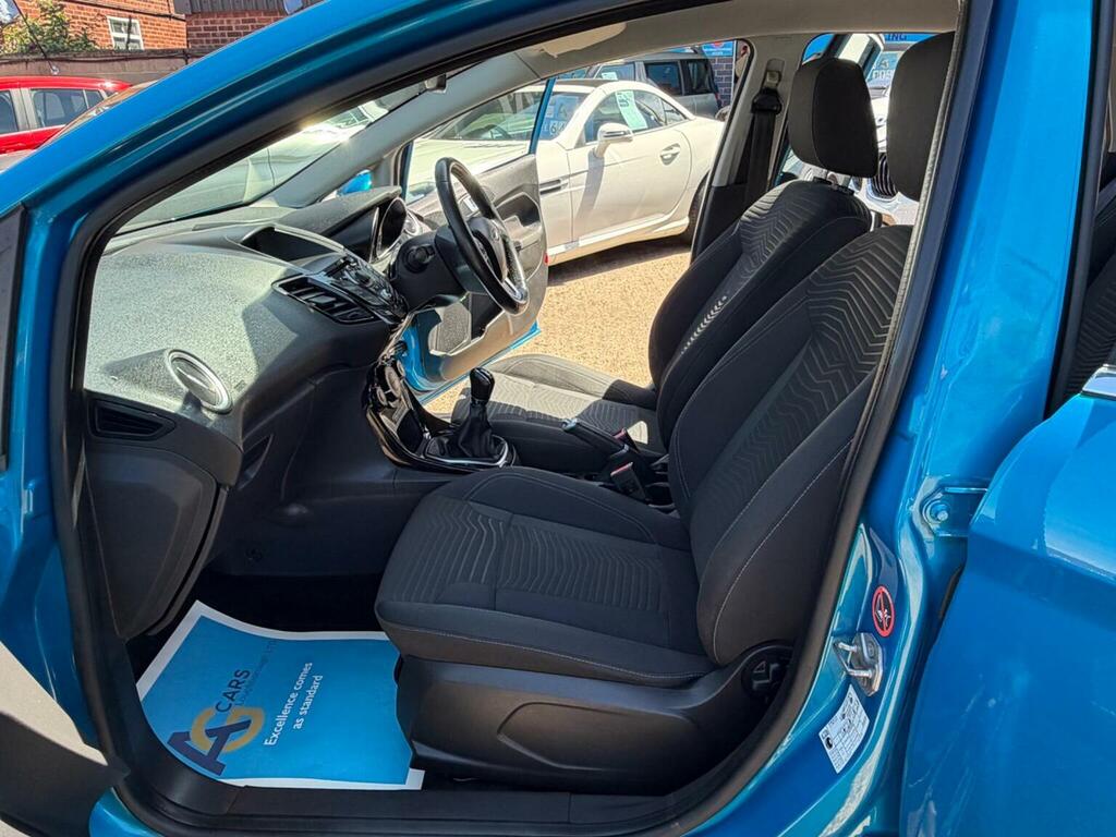 Ford Fiesta 1.6 Tdci Econetic Zetec Euro 5 Ss Blue #4