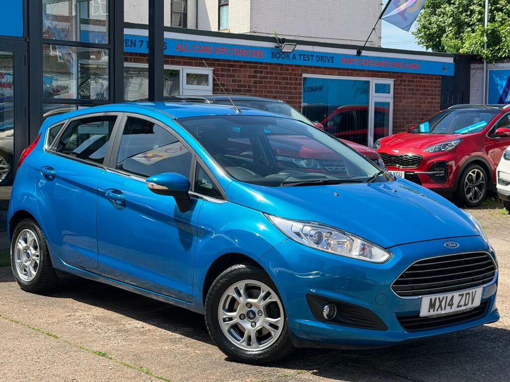 Ford Fiesta 1.6 Tdci Econetic Zetec Euro 5 Ss Blue