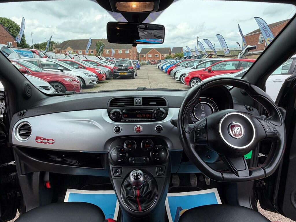 Fiat 500 Hatchback 1.2 S Euro 6 Ss 201515 Black #2