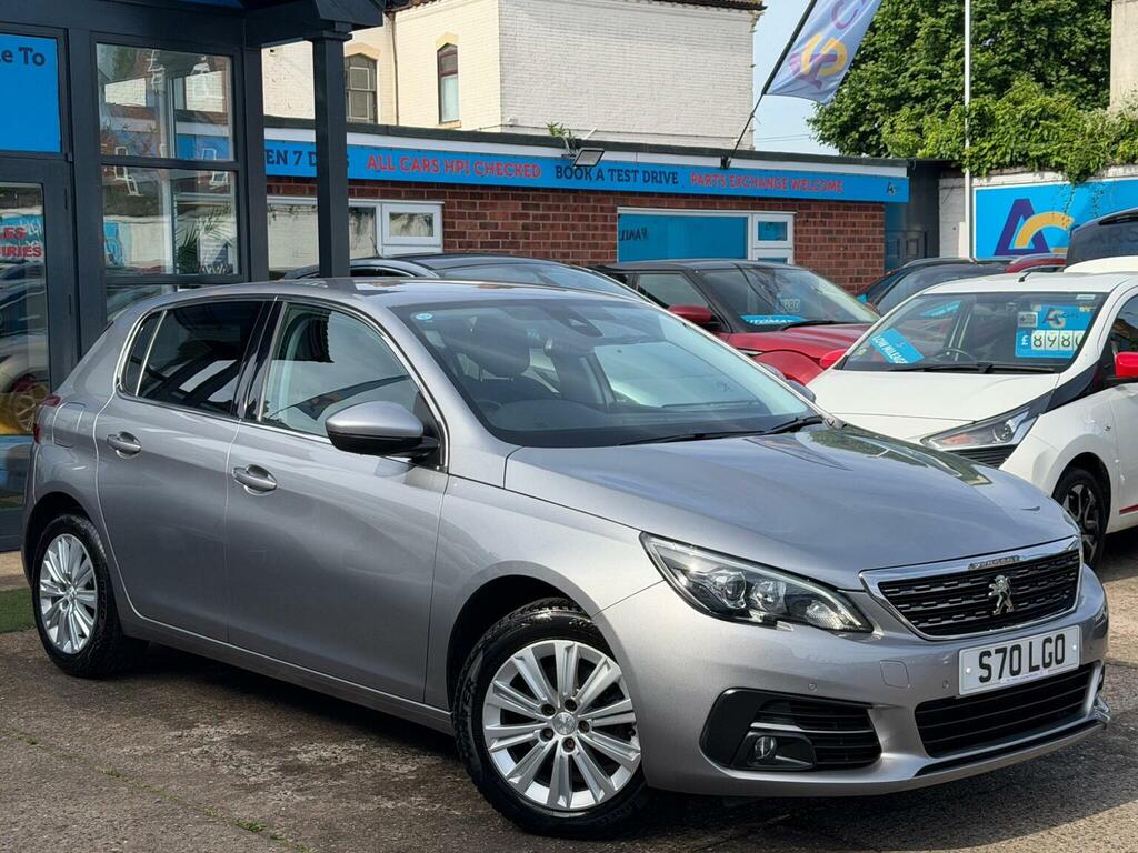 Peugeot 308 Hatchback 1.5 Bluehdi Allure Eat Euro 6 Ss Grey
