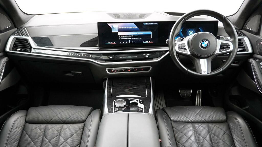 BMW X7 Xdrive40d Mht Excellence Step White #4