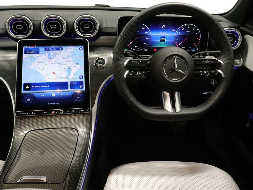 Mercedes-Benz C Class Amg Line Black #5