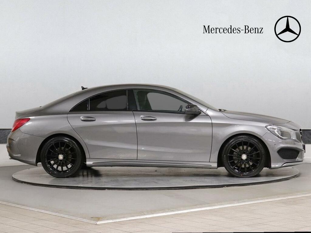 Mercedes-Benz CLA Class Saloon White #43