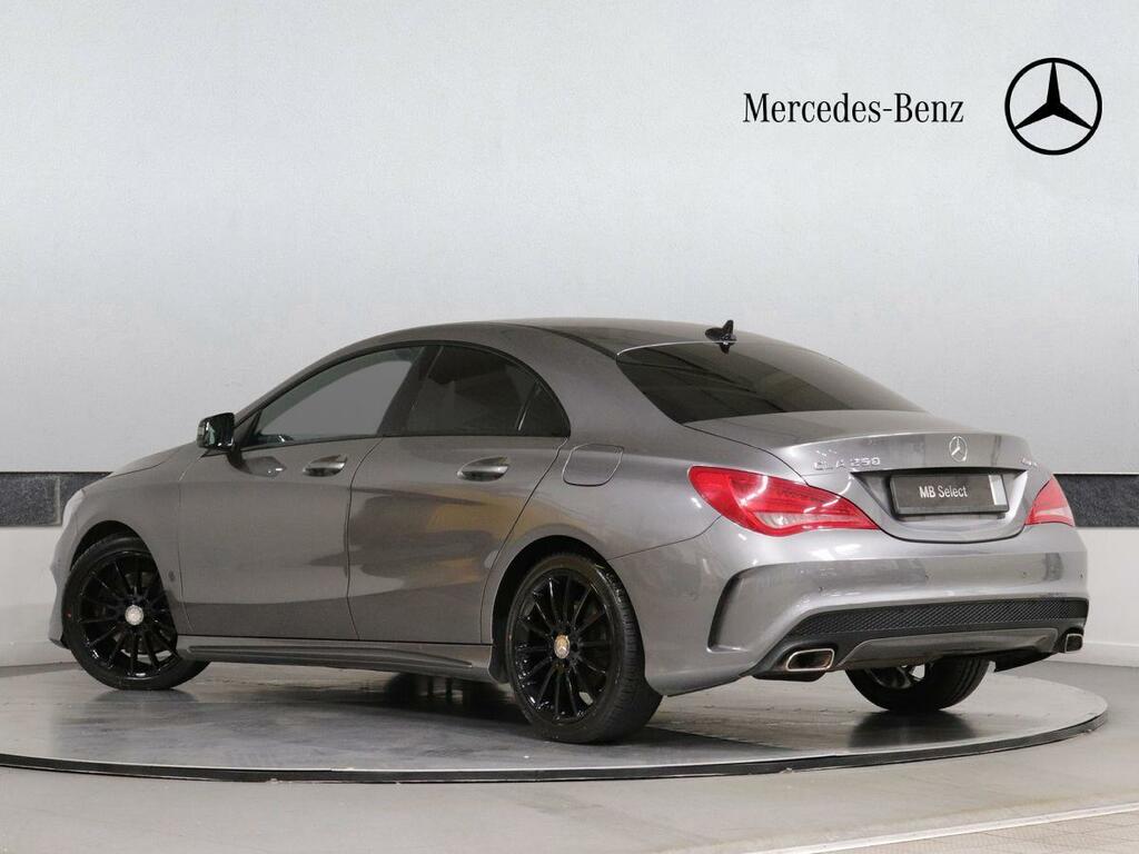 Mercedes-Benz CLA Class Saloon White #2