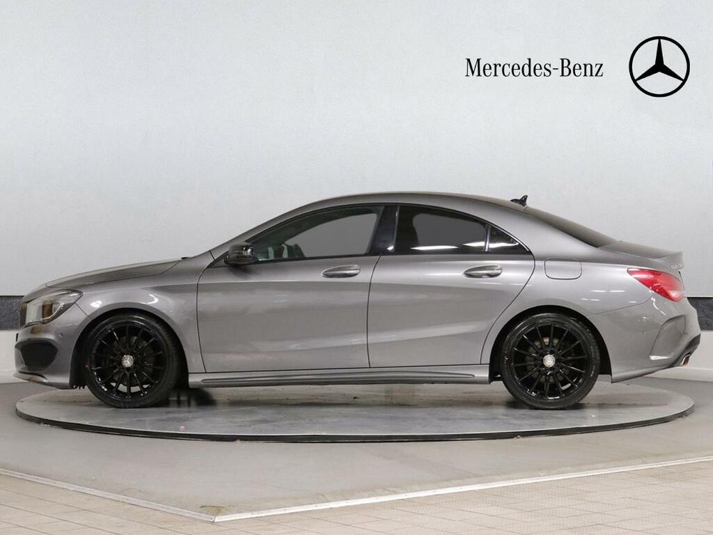 Mercedes-Benz CLA Class Saloon White #44