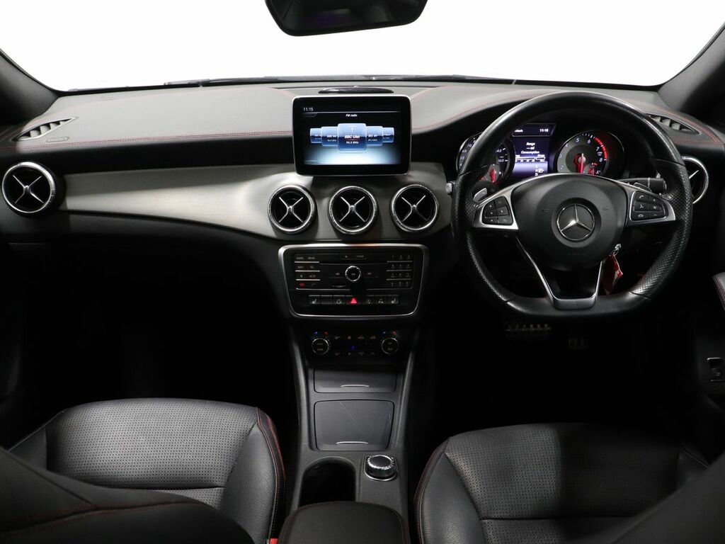 Mercedes-Benz CLA Class Saloon White #64
