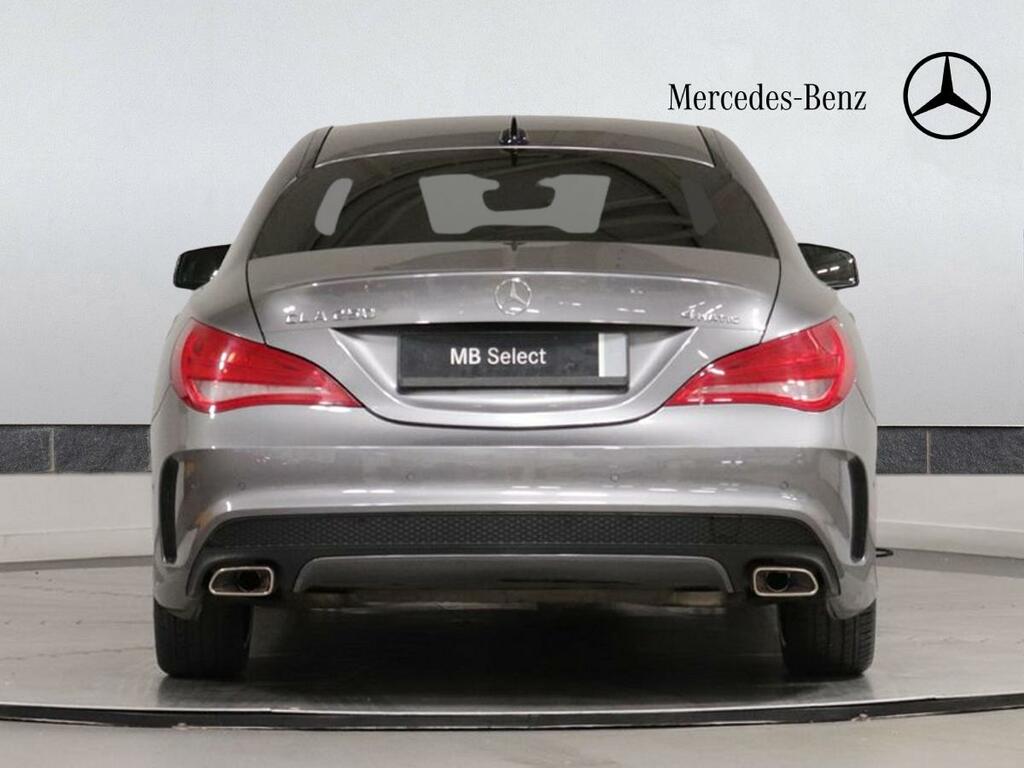 Mercedes-Benz CLA Class Saloon White #48