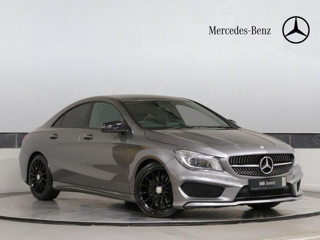Mercedes-Benz CLA Class Saloon White #35