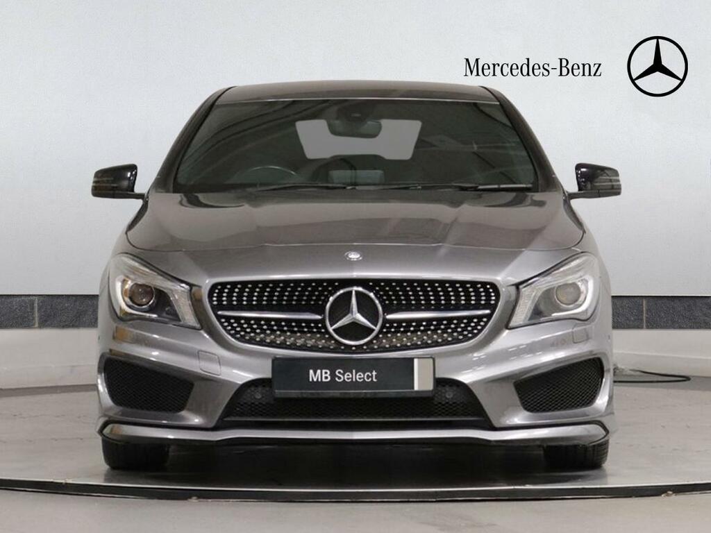 Mercedes-Benz CLA Class Saloon White #47