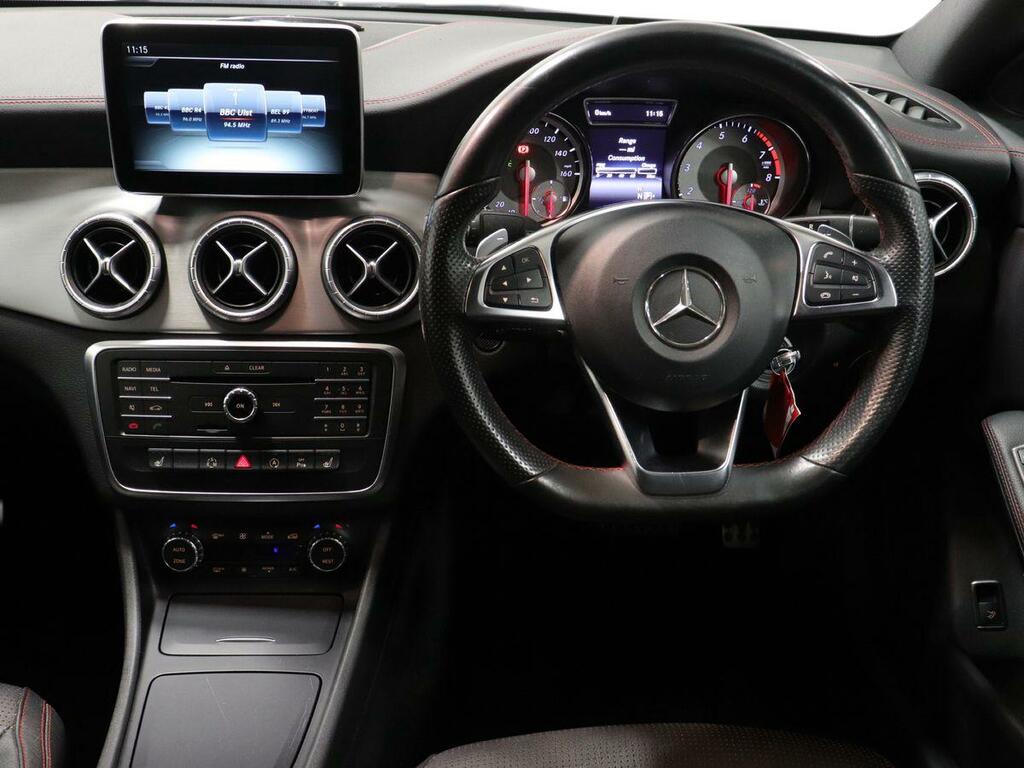 Mercedes-Benz CLA Class Saloon White #40