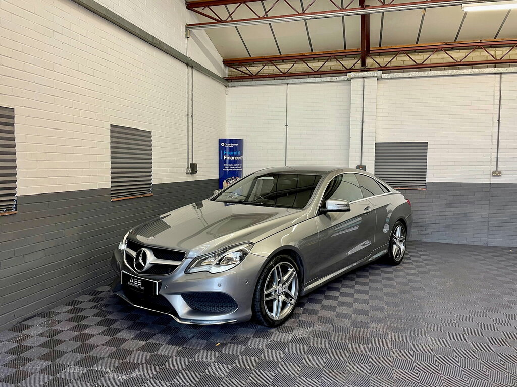 Mercedes-Benz E Class 2.1 E220 Cdi Amg Sport Coupe G-tronic GX64ZWJ Silver #3