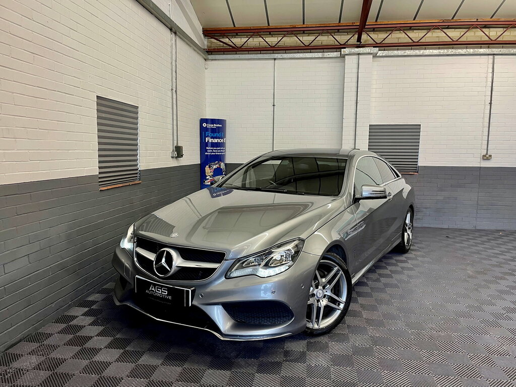Mercedes-Benz E Class 2.1 E220 Cdi Amg Sport Coupe G-tronic GX64ZWJ Silver #2