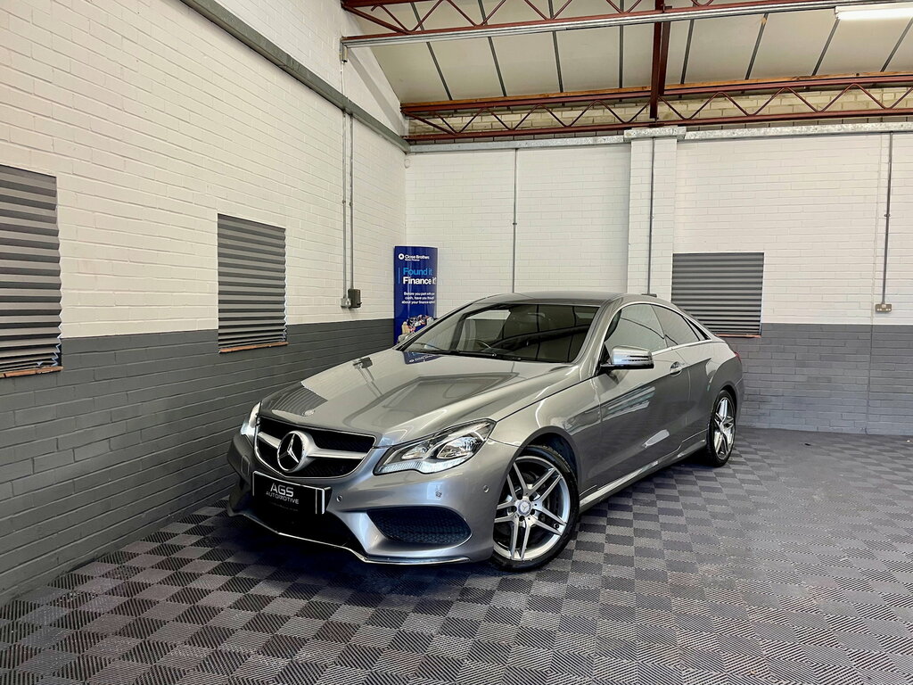 Mercedes-Benz E Class 2.1 E220 Cdi Amg Sport Coupe G-tronic Silver