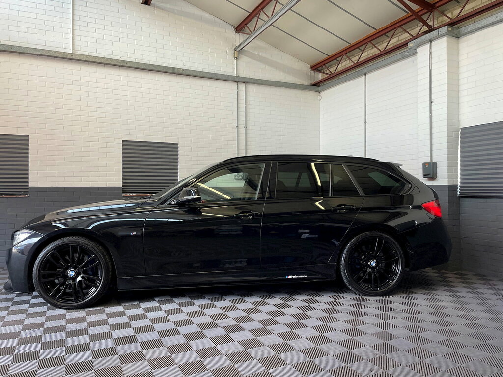 BMW 3 Series 2.0 320D M Sport Touring Euro 5 S ET15YPU Black #6