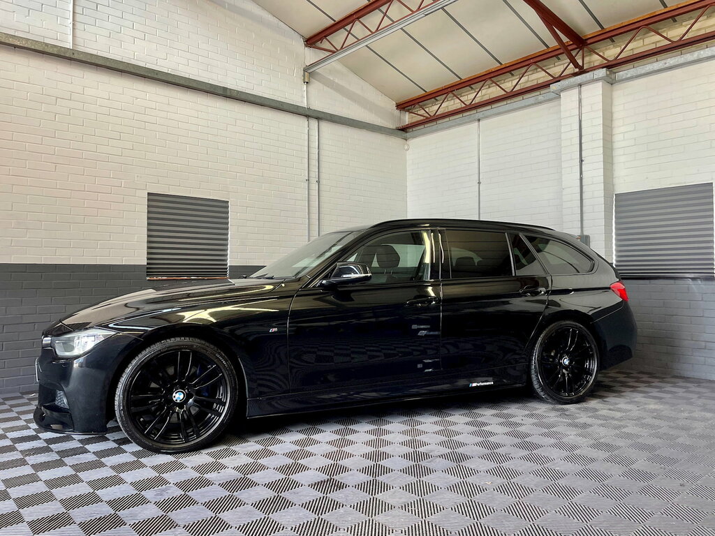 BMW 3 Series 2.0 320D M Sport Touring Euro 5 S ET15YPU Black #4
