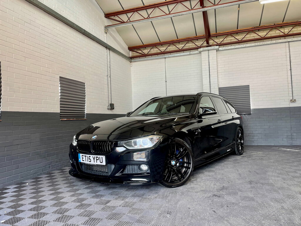BMW 3 Series 2.0 320D M Sport Touring Euro 5 S Black