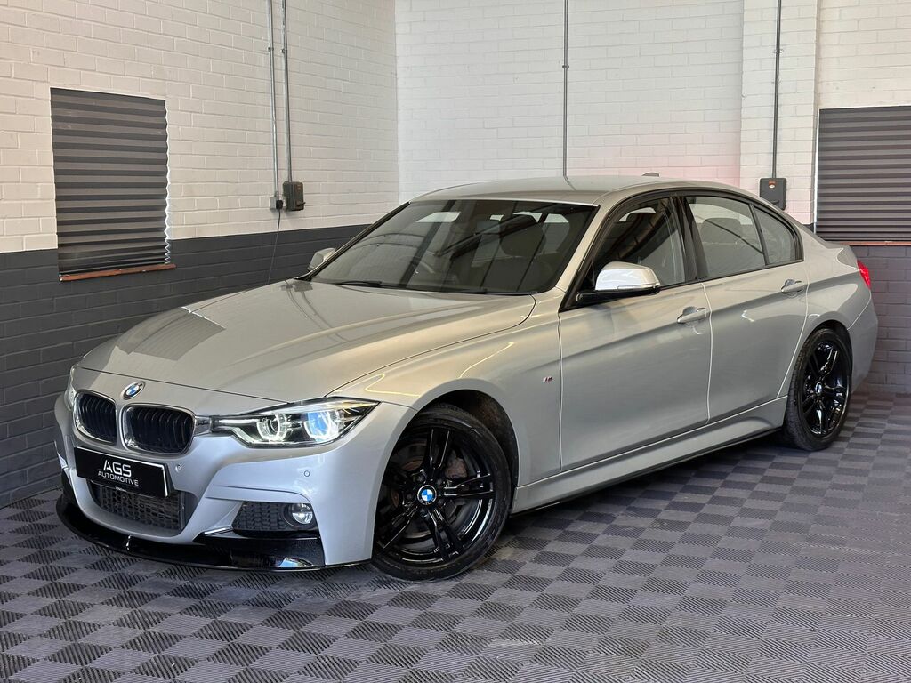 BMW 3 Series 3.0 330D M Sport Saloon Euro 6 S WA17ZFL Silver #4
