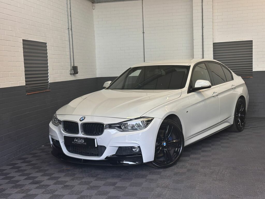 BMW 3 Series 2.0 320D M Sport Saloon Xdrive Eur White