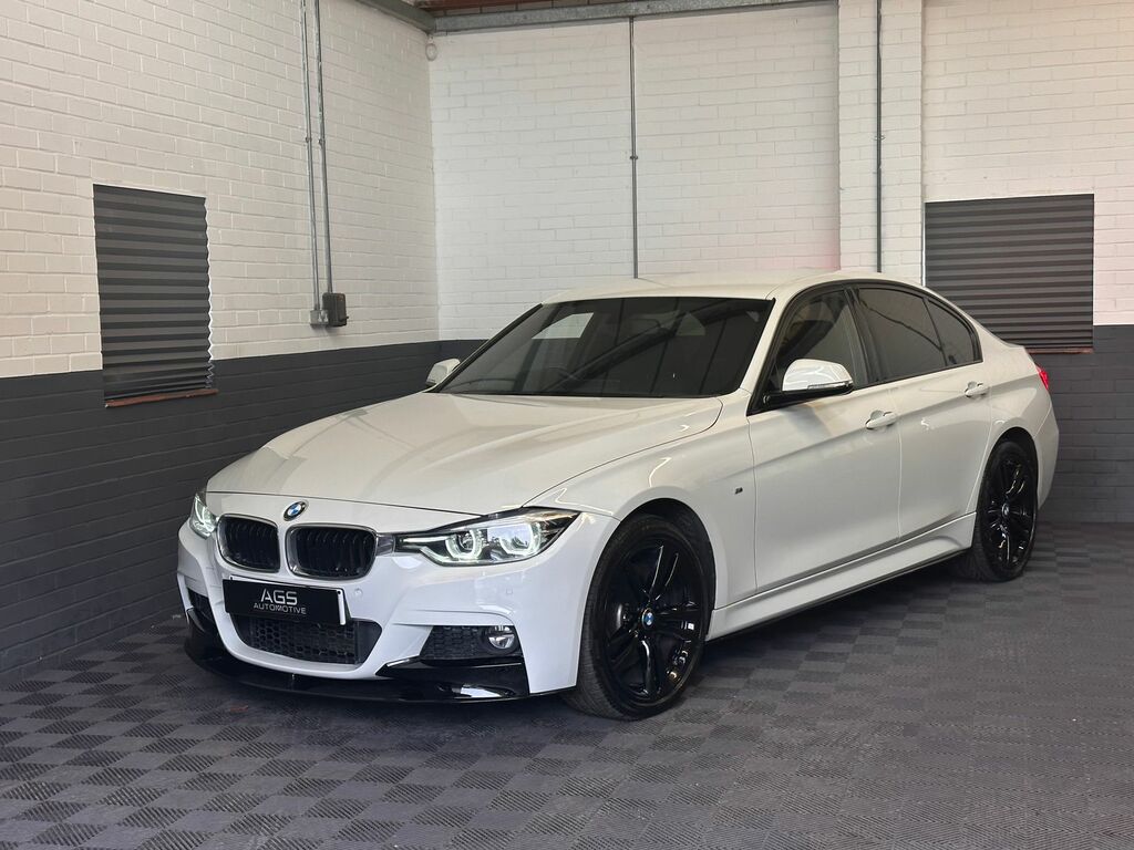 BMW 3 Series 2.0 320D M Sport Saloon Xdrive Eur YM65FJA White #4