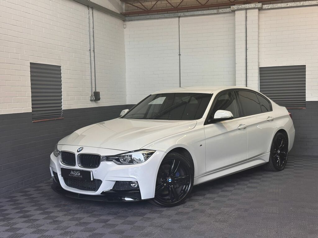 BMW 3 Series 2.0 320D M Sport Saloon Xdrive Eur YM65FJA White #2
