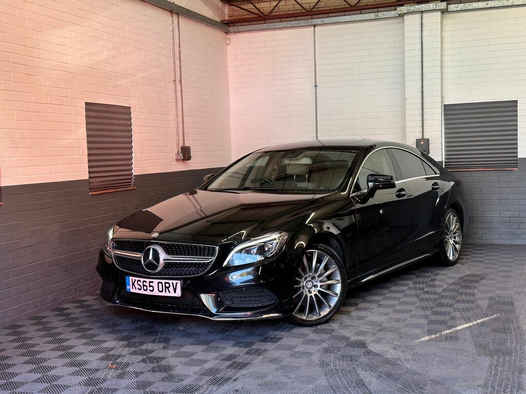Mercedes-Benz CLS 3.0 Cls350d V6 Amg Line Premium Coupe Black
