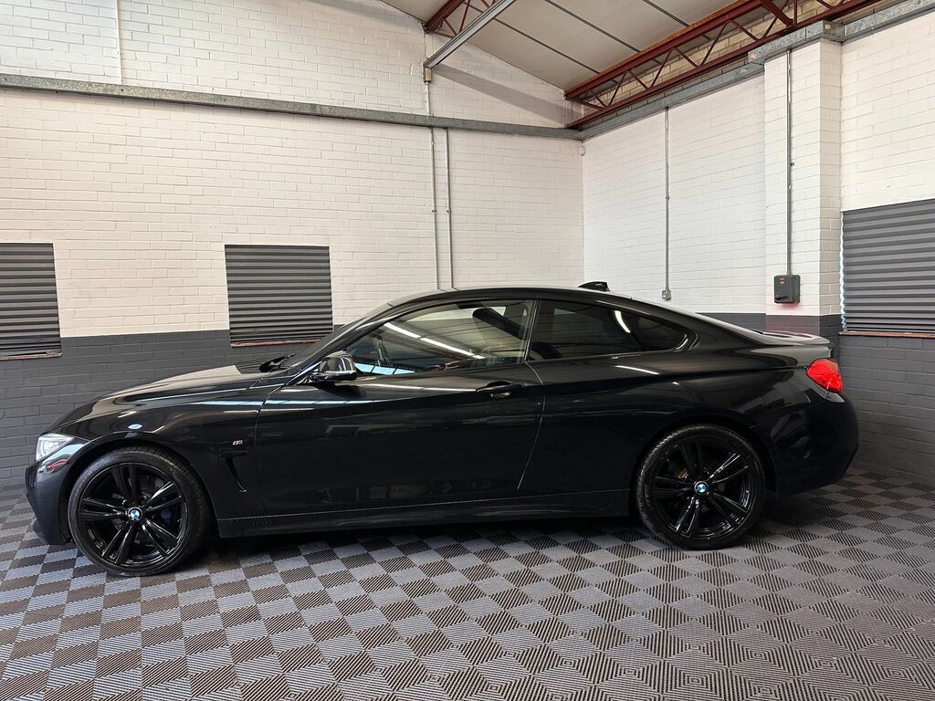 BMW 4 Series Gran Coupe 3.0 435D M Sport Coupe Xdrive Euro YG15JVV Black #4