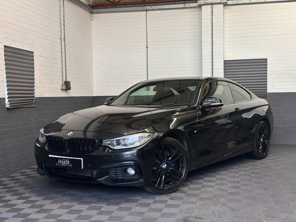 BMW 4 Series Gran Coupe 3.0 435D M Sport Coupe Xdrive Euro YG15JVV Black #2