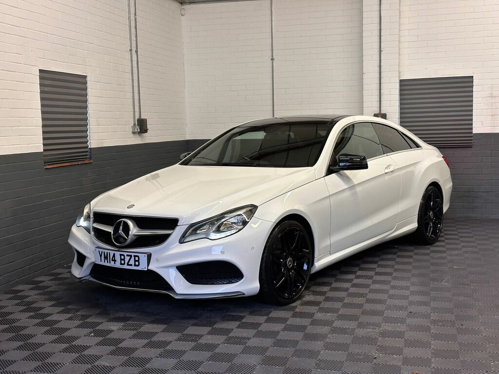 Mercedes-Benz E Class 2.1 E250 Cdi Amg Sport Coupe G-tronic YM14BZB White #3