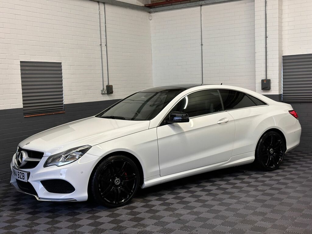 Mercedes-Benz E Class 2.1 E250 Cdi Amg Sport Coupe G-tronic YM14BZB White #4